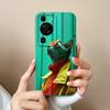 For Huawei P60 Pro Art Phone Case Cute Design Soft Liquid Silicone Back Cover For HuaweiP60 P 60 Anti Drop Durable Bumper Funda