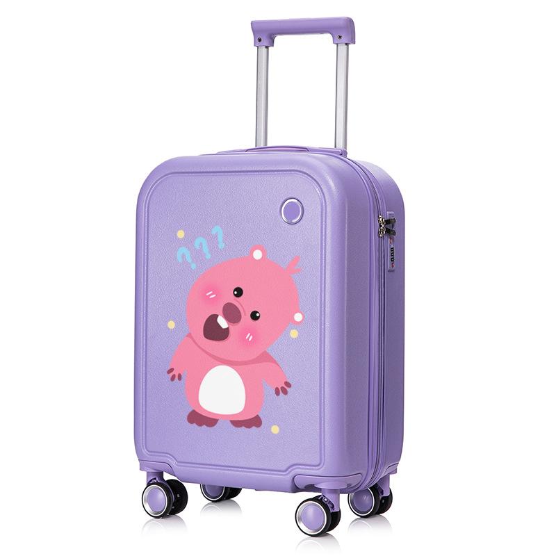 Студенческий бесшумный универсальный чехол для посадки на руль с паролем 18 дюймов 20 дюймов мультяшный детский забавный чехол для рулевой тяги повседневный дорожный чехол