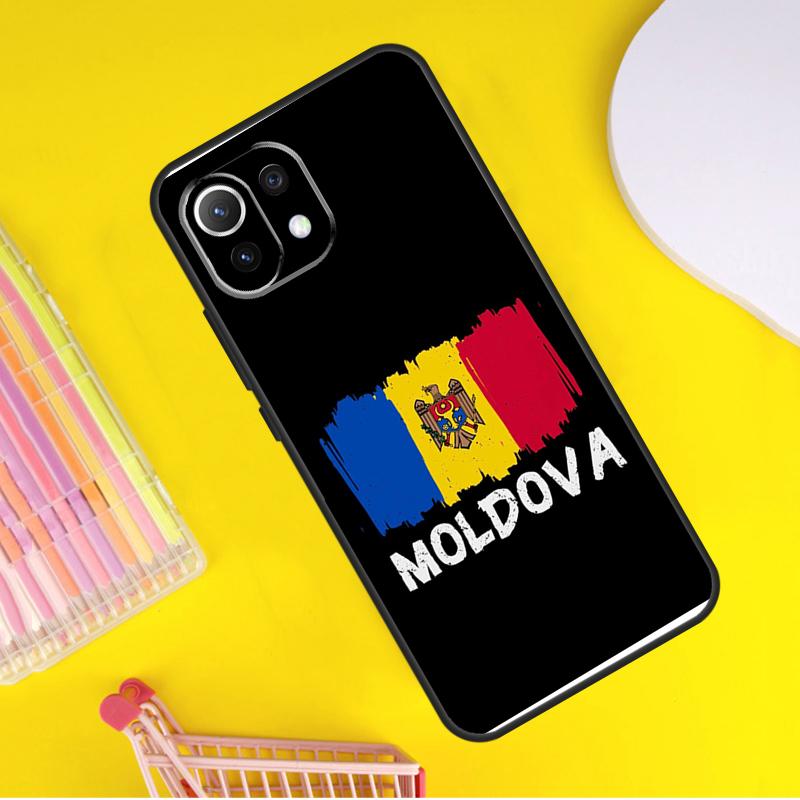 Moldova Flag Moldavians Cover For Xiaomi 14 Ultra 13 11T 12T 13T 14T Pro POCO X6 X7 Pro X3 X5 F3 F5 F6 M6 Pro Case