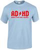 Adhd highway to hey look a squirrel tshirt mens funny adhd  adsr tee top