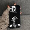 Чехлы для телефона в стиле хип-хоп 2Pac для iPhone 17 16 15 14 13 12 11 Plus Pro Max Pro Цветные матовые чехлы