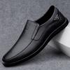 Fashion Handmade Classic Business Falts Summer Mens Casual Shoes Genuine Leather Male Loafers Slip-On Mocasines Soft-Soled Walking Shoes