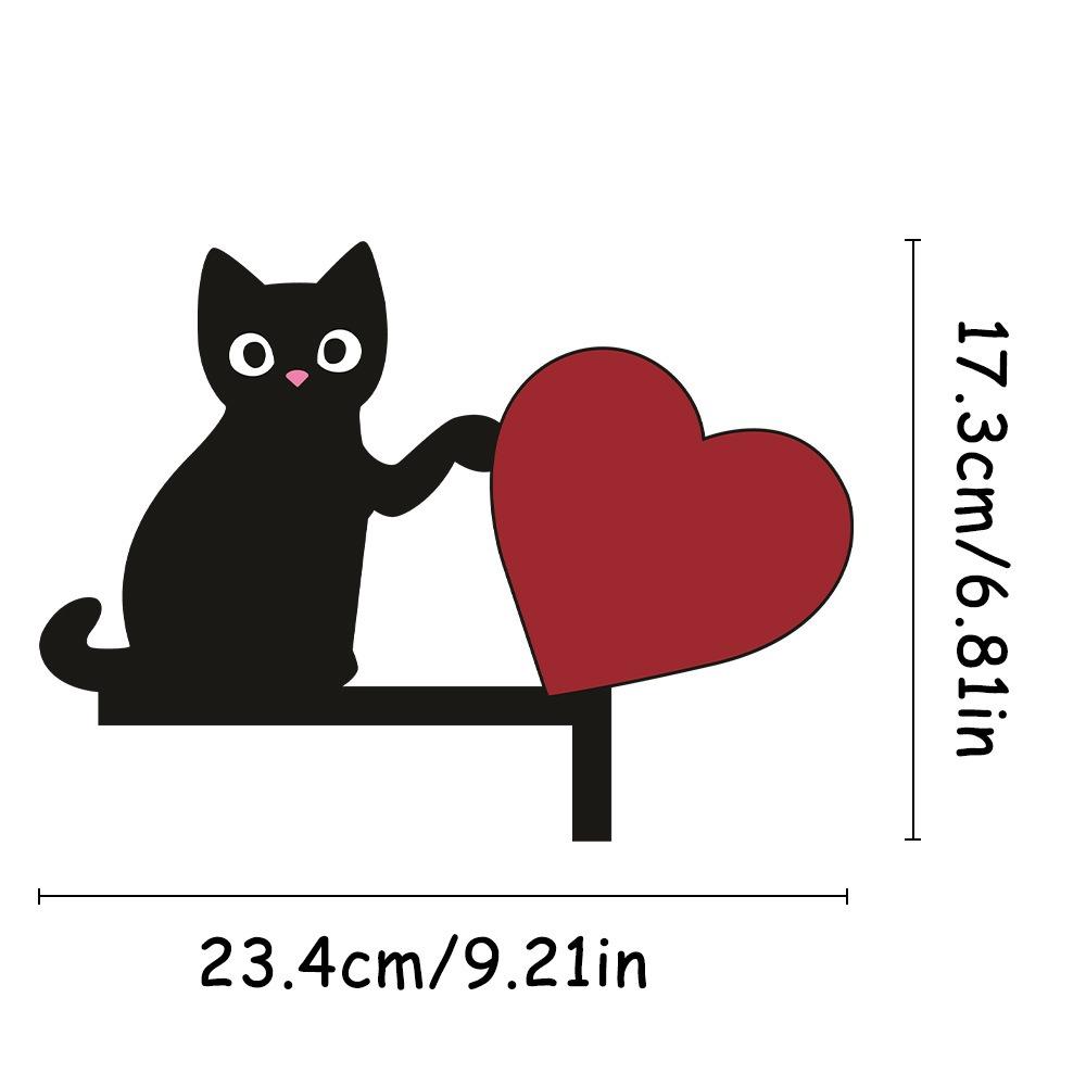 Animal pendants Wooden Door Corner Pendant Wooden Cat Decoration Plate