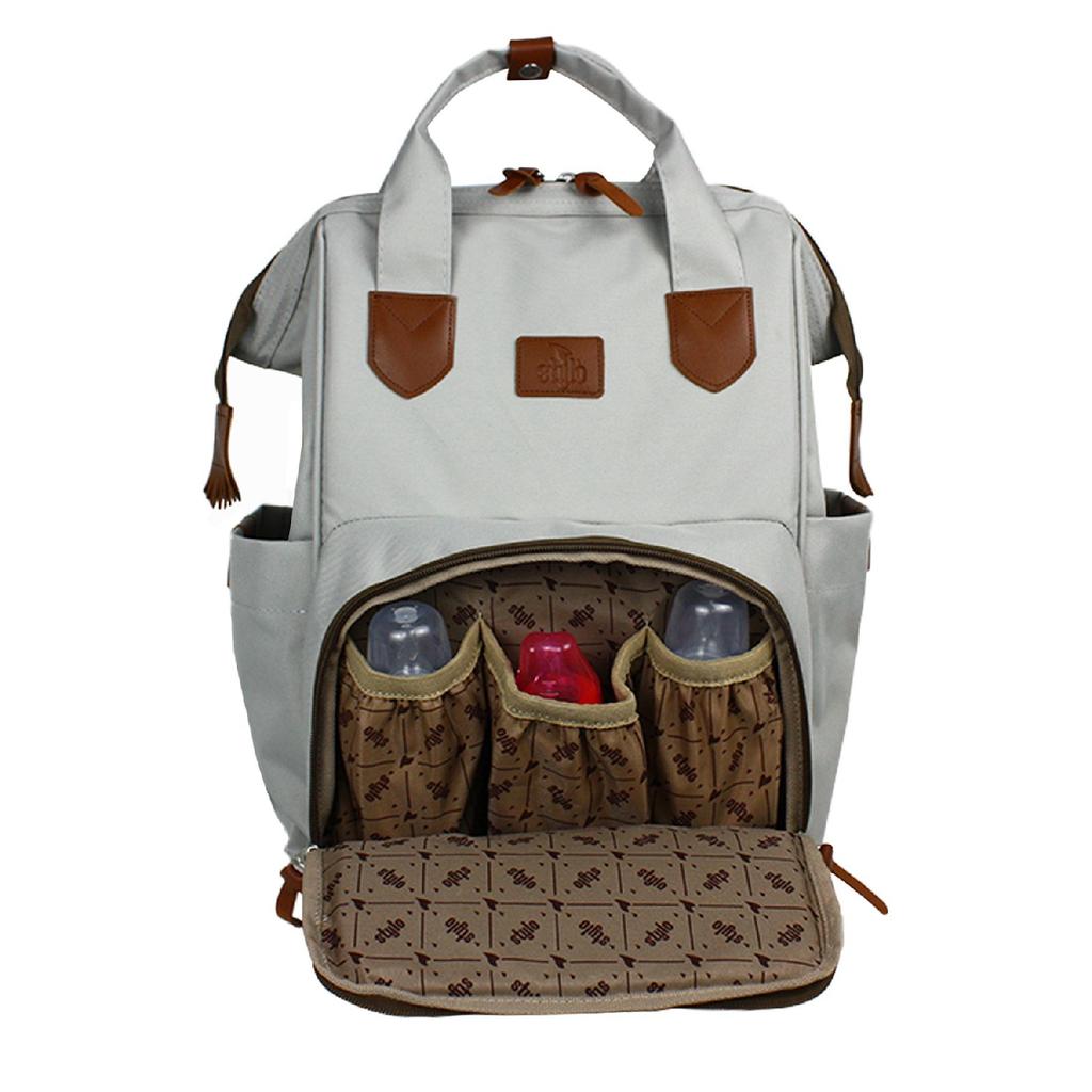 Doce Mommy Bag Mother Baby Care And Backpack - Beige