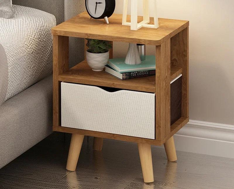 Прикроватная тумбочка простая современная тумбочка для хранения вещей простая спальня прикроватная тумбочка небольшой шкаф экономичный трансграничный