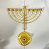 Hanukkah Candle Stand Festive Celebration Candle Holder 7/9 Branch for 0.51in Dia Candle Detachable For Home Decor