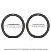 CRCUD1 Universal Car Carbon Fiber Steering Wheel Cover Leather PU Anti Slip For Tesla Model 3 Model Y Model S Model X Cybertruck Coil