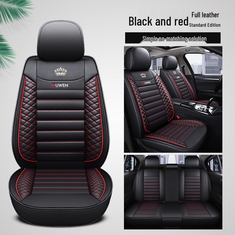 Кожаный чехол на сиденье Honda Civic: Совместимо с восьмым, девятым и десятым поколениями - Универсальная посадка, Всесезонное, Полное покрытие.