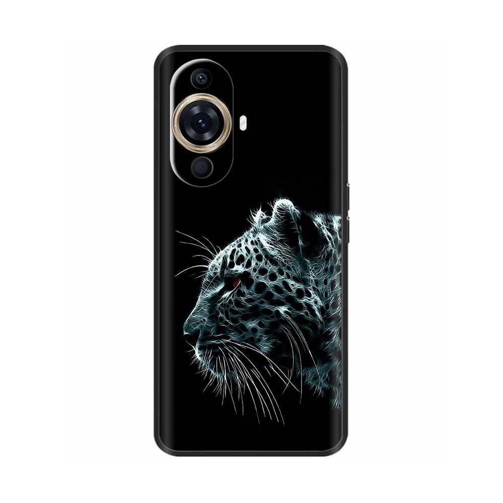 Чехол для Huawei Nova 11 Милый Чехол с Рисунком Сердца и Цветка Силиконовый Чехол для Телефона Для Huawei Nova 11i nova11 Pro Nova 11 Ultra Бампер