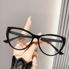 Cat Eye Eyeglasses Frame For Women Black Brand Design Eyewear Anti Blue Light Protection Computer Goggles Fashion Accessory 