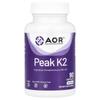 Advanced Orthomolecular Research AOR Peak K2 90 Veg Capsules 4 Pcs 90 Tablets