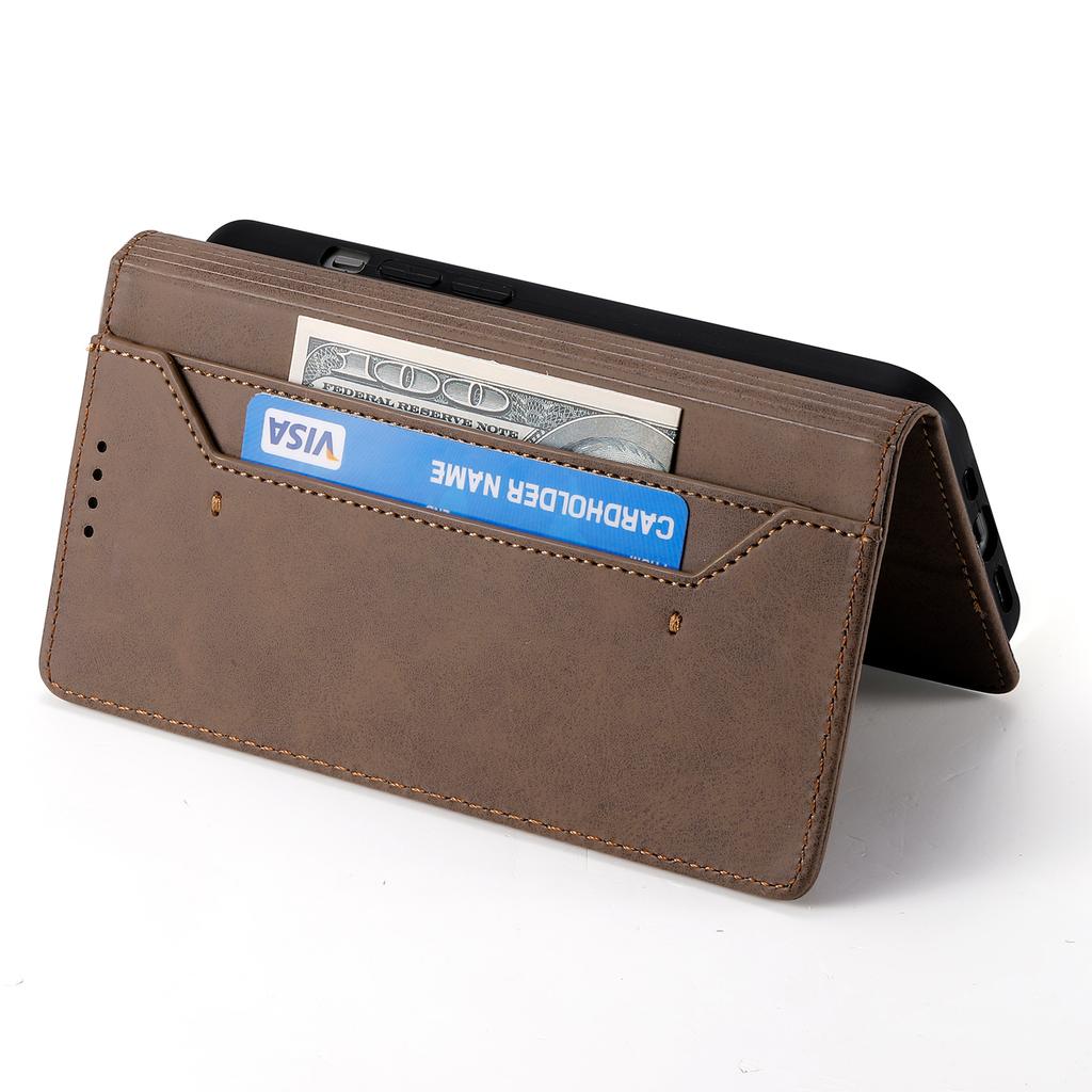 DF-05 For Oppo Reno12 Pro 5G (Global) Case PU Leather Phone Cover RFID Blocking