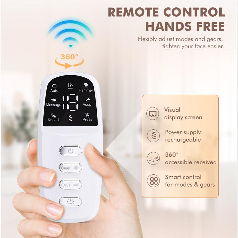 Устройство для подтяжки лица, вибрационный массажер для лица, средство для похудения, удаление двойного подбородка, пояс для подтяжки V-образной формы с дистанционным управлением