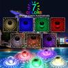 2Pcs Solar Floating Pool Lights With Rgb Color Changing Waterproof Led Light