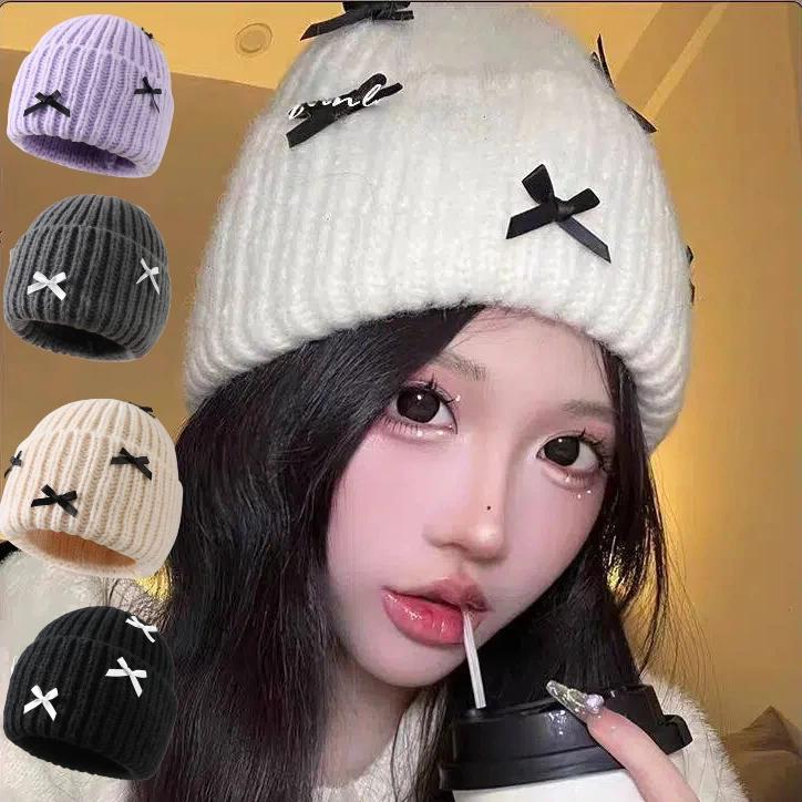 Outdoor Warm Ski Skull Cap Girls Winter Knit Beanie Hat