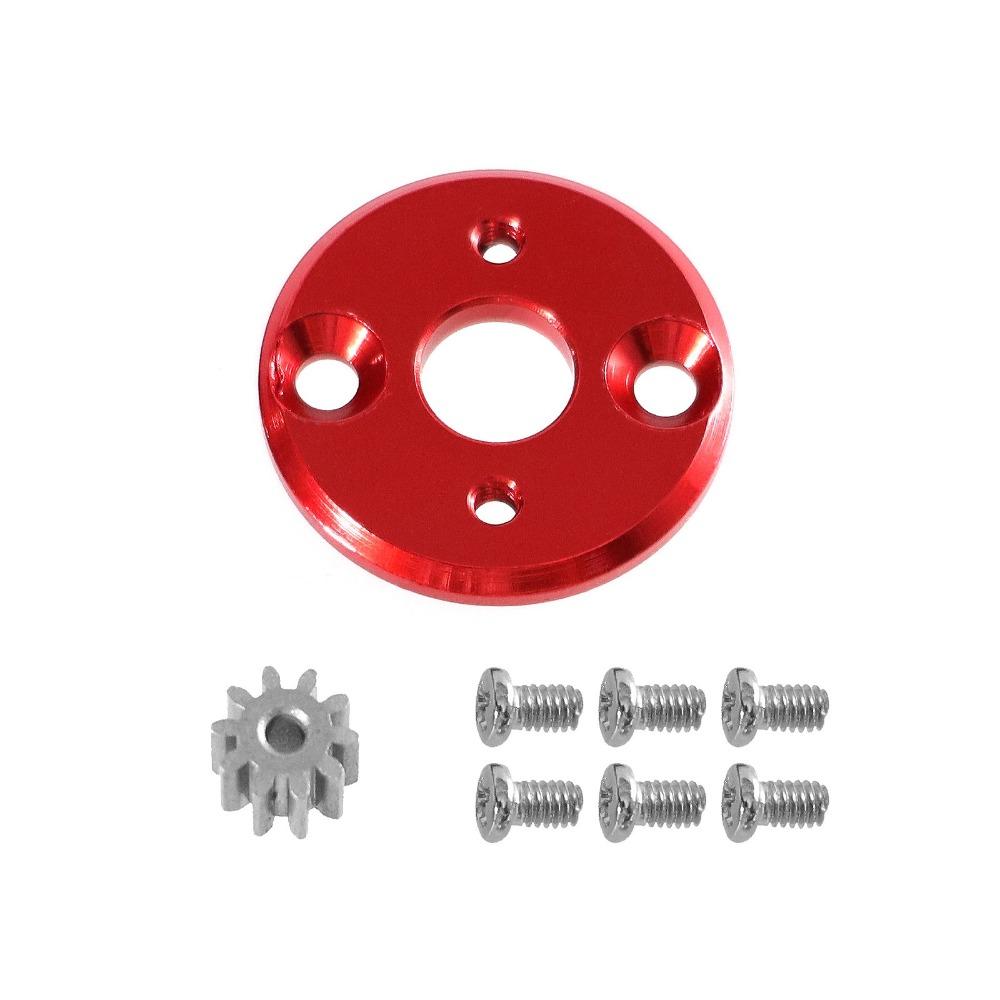 Metal Transmission Gear Set 1/12 Scale Motor Adapter 370 Motor Bracket for MN78 MN82 MN168 LC79