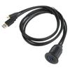 Type C 3.1 To USB 3.0 Flush Mount Cable with LED Indicators Data Transfer Plug and Play Waterproof