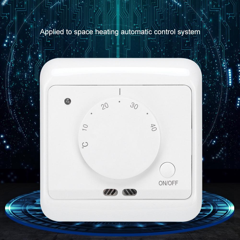 230 В 16 А настенный механический электрический термостат для отопления регулятор температуры