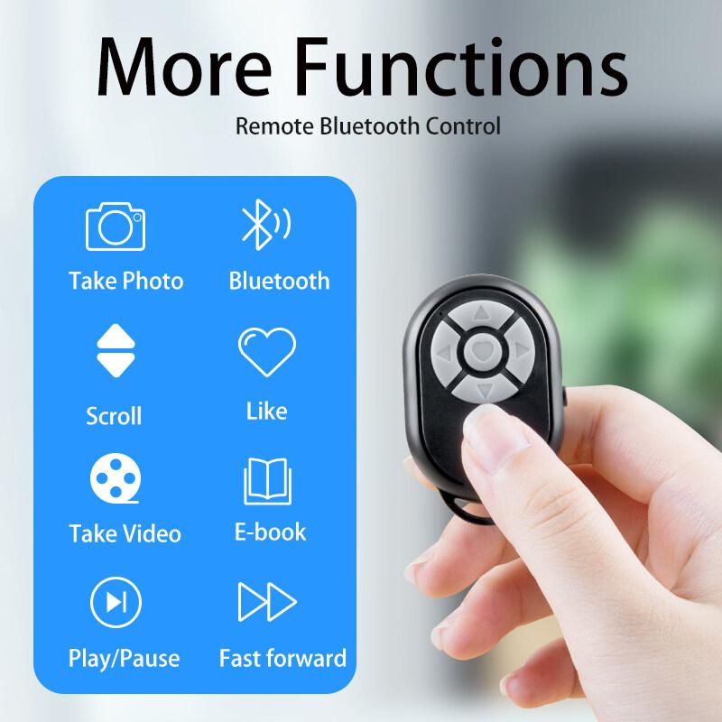 Bluetooth-видео, дистанционное управление поворотом страницы, управление фильмами, контроллер камеры для селфи-палки для мобильного телефона