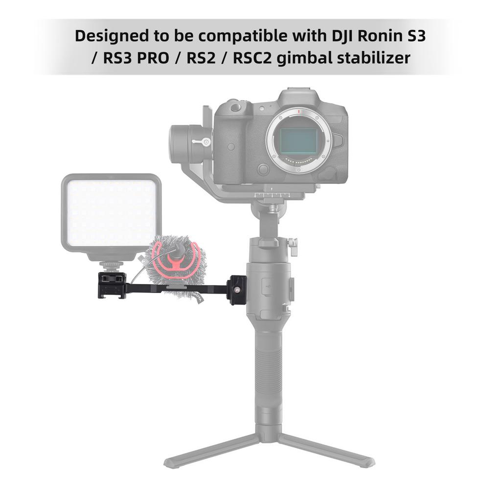 Универсальный удлинитель карданного подвеса из алюминиевого сплава, аксессуары для портативных стабилизаторов с многочисленными