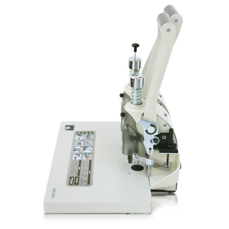 Deli 3875 Commercial Financial Document Binding Machine CN plug (adapter included)