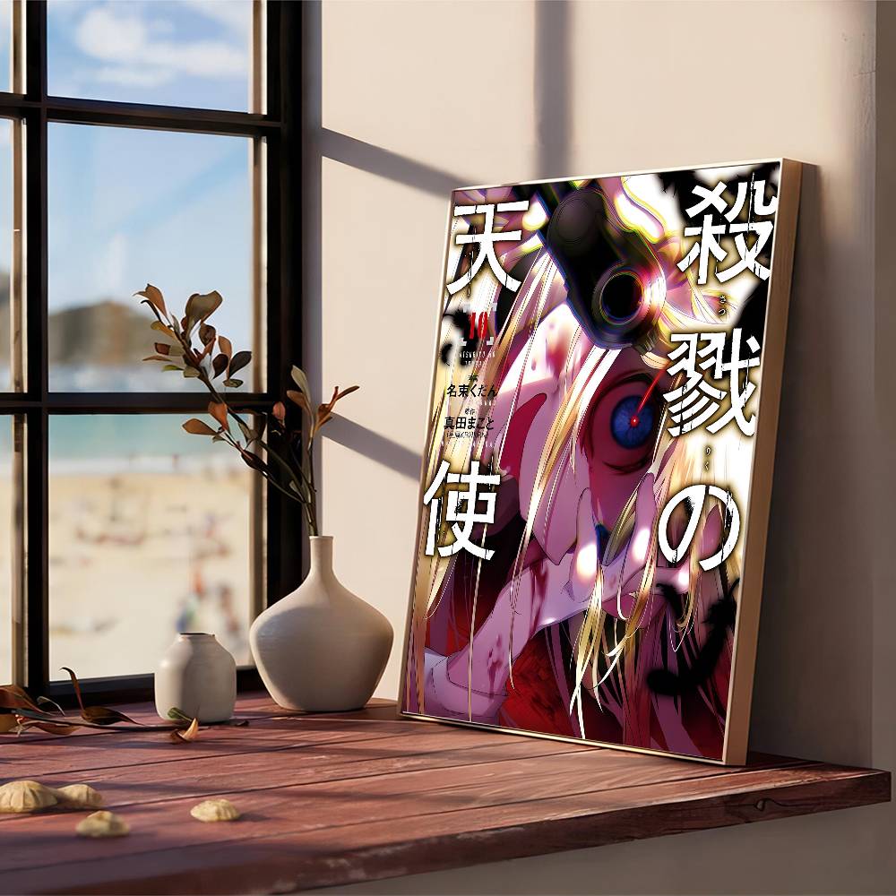 Ангелы Смерти Качественные Принты и Постеры Водонепроницаемая Бумажная Наклейка Постеры для Кофейни Бара Настенные Наклейки