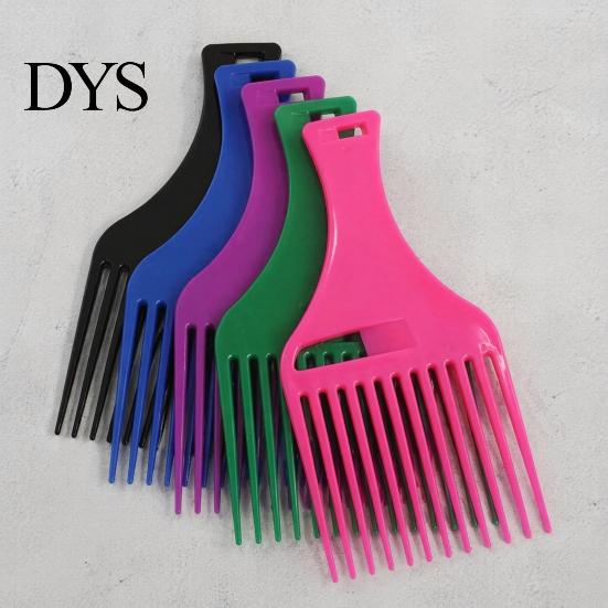 Travel Size Hair Comb 12Pcs Afro Pick for Women & Men, Wide Tooth Detangling Lifting Comb, Plastic Styling Long Thick Curly Quick