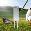 Инструмент для ремонта лунок на поле для гольфа 2 штифта Полированный Легко установить Портативный Тренировка по гольфу Гольф