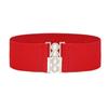 Vintage Metal Elastic Stretch Buckle Wide Waist Belt Waistband