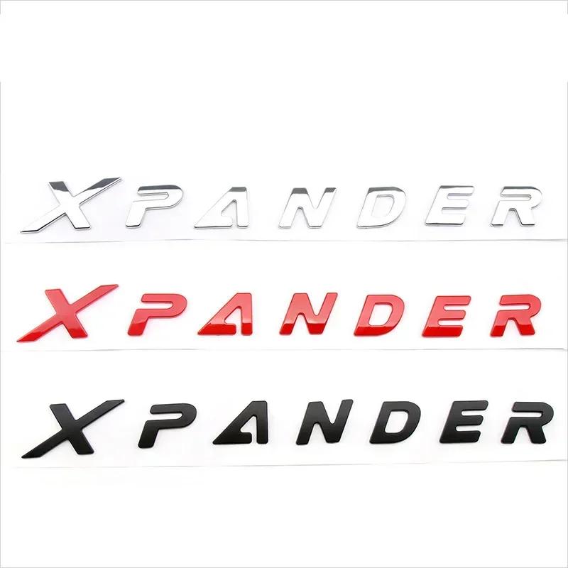 3D Raise ABS XPANDER Буквы Автомобиль Передний Капот Эмблема Значок Задний Багажник Наклейки Наклейки Аксессуары