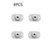 4Pcs Wheels For Furniture Stainless Steel Roller Self Adhesive Caster Home 360 Degree Load Bearing Swivel Universal Wheel ARI