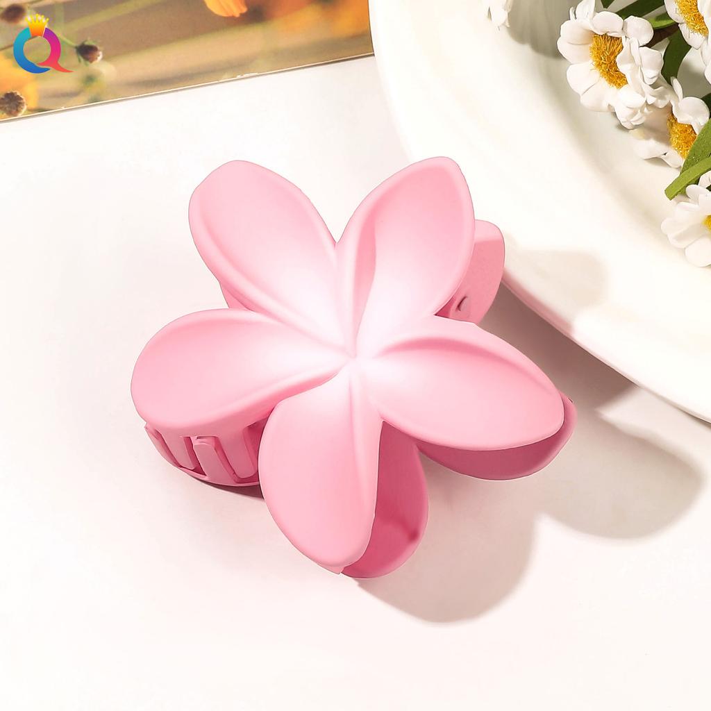 Fashion Bauhinia Egg Flower Hair Clip Back Head Bun Grab Clip Shark Hair Clip Accessories