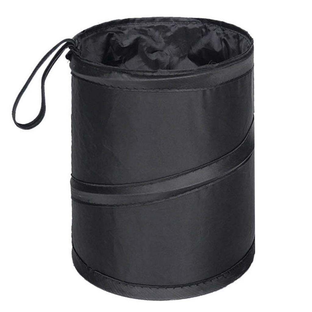 Car Trash Can Leak-Proof Waterproof Collapsible Pop Up Trash Bag for Car Portable Garbage Bin Waste Basket Bin Rubbish