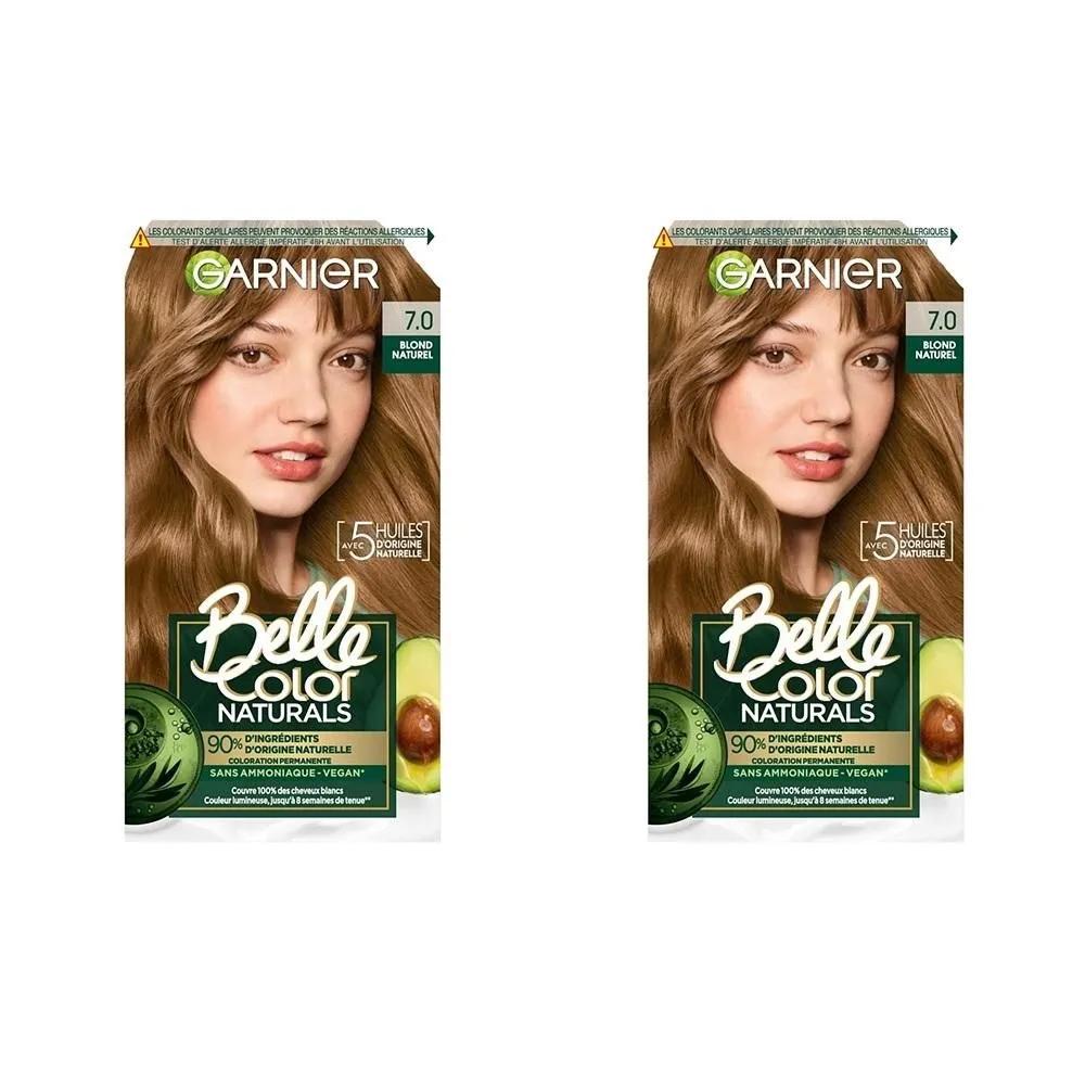 Garnier Belle Hair Color 2-Pack 7.0 Dark Blonde Permanent Color Lightening 7.0 Dark Blonde BELLE