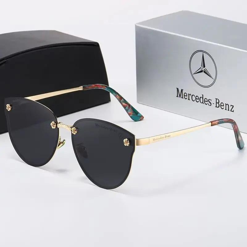 DQY2 New 2025 Woman Car High End Luxury Driving Polarized Sunglasses Anti Glare Driver Goggles For Mercedes Benz W176 W177 W204 W205