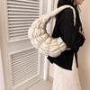 Плиссированная мягкая сумка через плечо для женщин Bubbles Cloud bag сумки большой вместимости