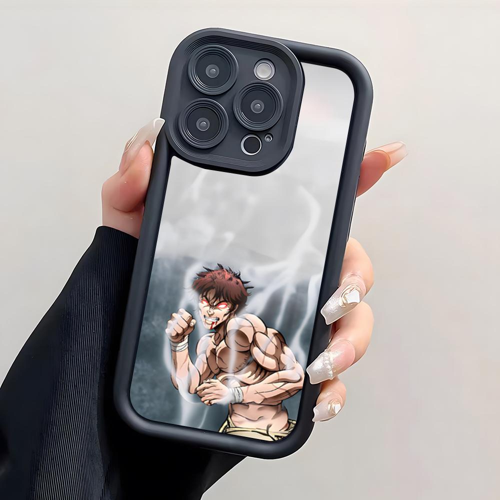 Anime B-Baki Hanma Phone Case For IPhone 17 Pro Max 15 Pro 16 14 Plus 12 13 Mini 11 Pro Shockproof Cover