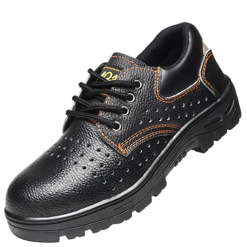 Защитная обувь, противоударные и противопрокольные, летние, дышащие, легкие и износостойкие, защитная обувь