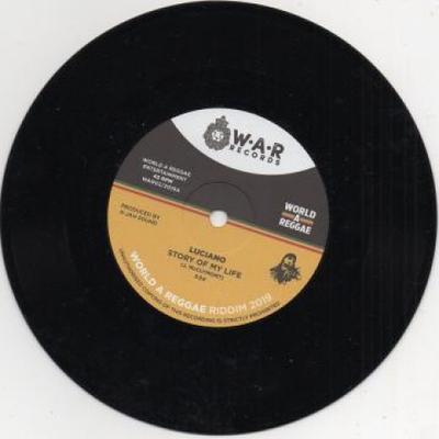 7-дюймовая пластинка LUCIANO / RUNKUS - Story Of My Life / Apple WAR02 World A Reggae 2019 Европа Регги, Ска и Даб