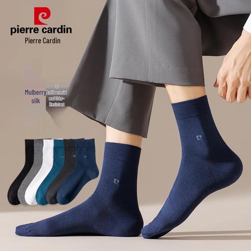 Pierre Cardin Мужские носки средней длины для бизнеса из модала и шелка-тусса