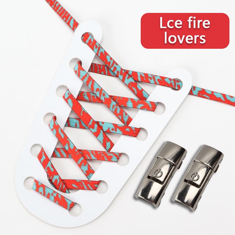 NO.8 Радужные шнурки для кроссовок, новая модернизация, магнитный металлический замок, шнурки без завязок для детей и взрослых, ленивый быстрый шнурок с резиновой лентой, шнурок для обуви