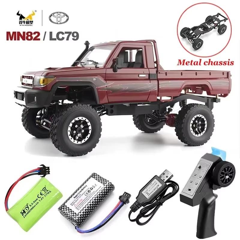 RE02MN82S MN82 Toyota Rc 4x4 Rc МАШИНКА 2.4г 1/12 Полномасштабный Внедорожный Радиоуправляемый RC Гусеничный АВТОМОБИЛЬ Детская Радиоуправляемая Машинка Игрушка Подарок