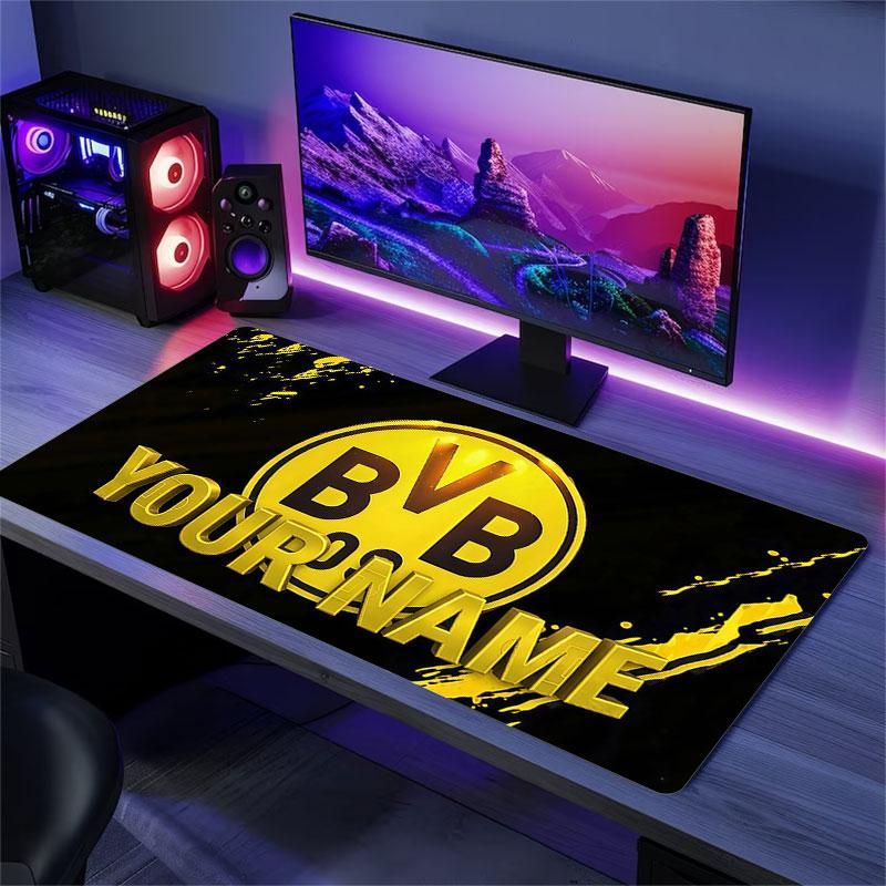 Custom Name,BVB 09 Mouse Pad, Large Gaming Desk Mat, Non-slip XXL Mousepad for Laptop & Tablet, Mini PC Playmat with Stitched Edges