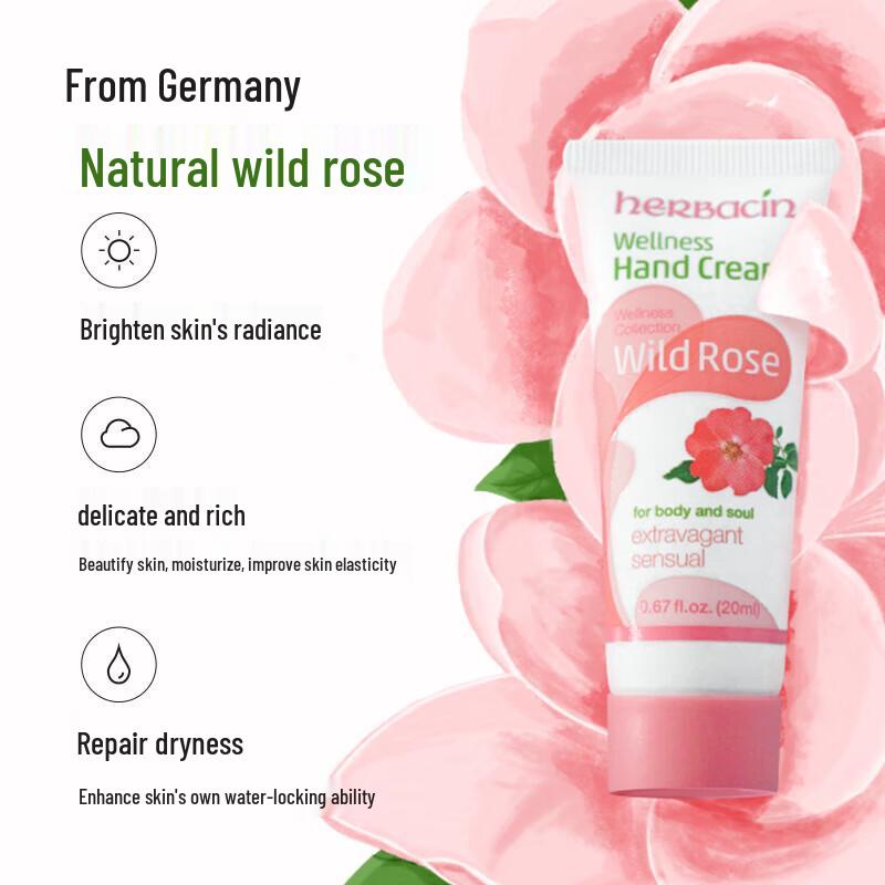 HERBACIN Rose Hand Cream
