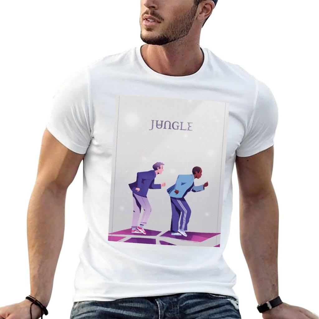 Jungle music band fan art T-Shirt t shirt man luxury funny t shirts dark humor t shirt print T-