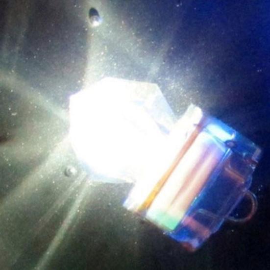 MUQZI Sports Accessory LED Deep Sea Underwater Diamond Flashing Fishing Light Squid Strobe Bait Lure