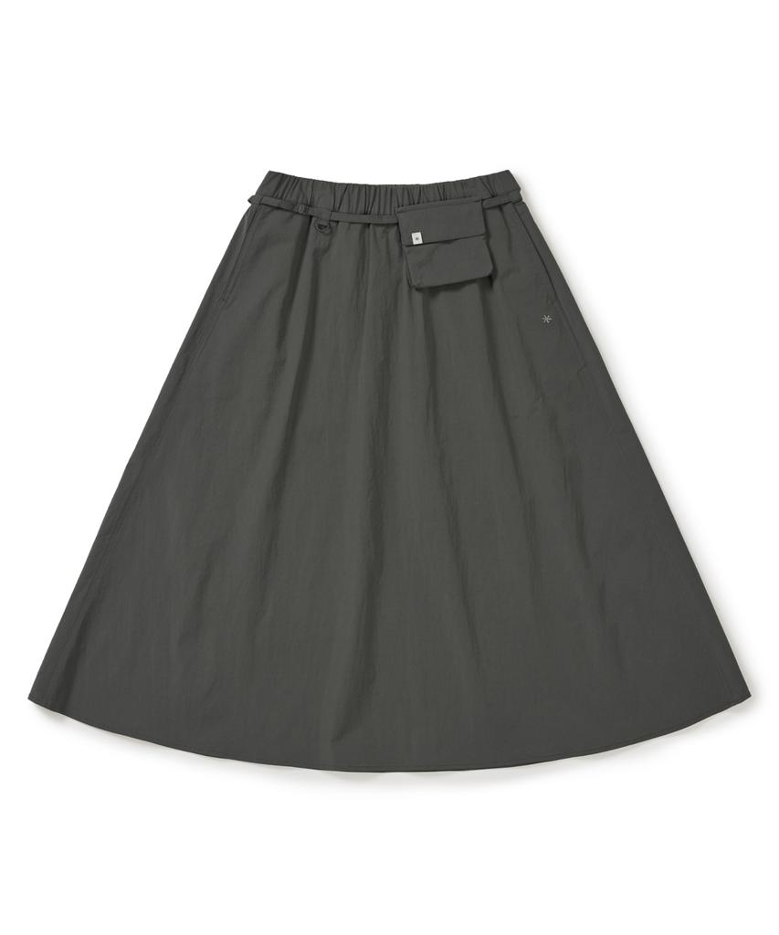 SNOWPEAK APPAREL Длинная юбка Root Flare (S26Mwrsk61) Деревенский хаки