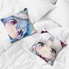 Игра Wuthering Waves чиби лицо Мавуика наволочка мягкая наволочка для дивана гостиной домашнего офиса Декор Защитные чехлы