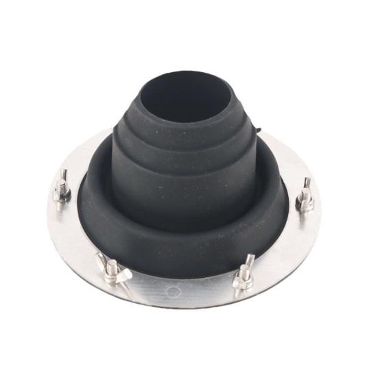 Силиконовое кольцо Изолирующая крышка дымохода Защита от УФ-излучения Ветрозащитная палаточная печь Устройство против ожогов Простая установка Устойчивая к высоким температурам крышка печи для дров