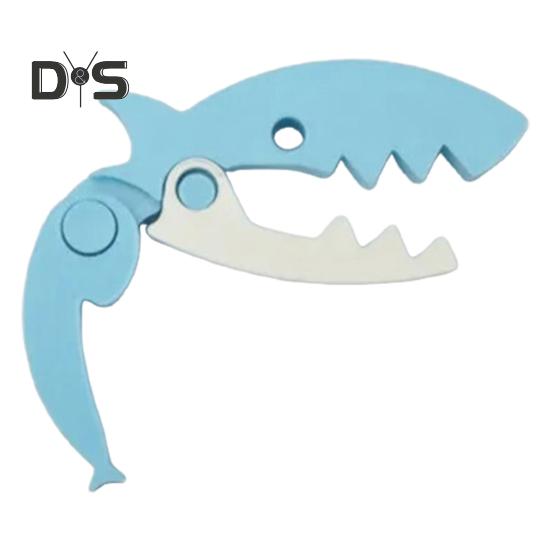 Зажим Shark Seal Clamp Портативный зажим для пакетов Уплотнитель влагостойкий кухонный инструмент для хранения закусок Косметика Путешествия